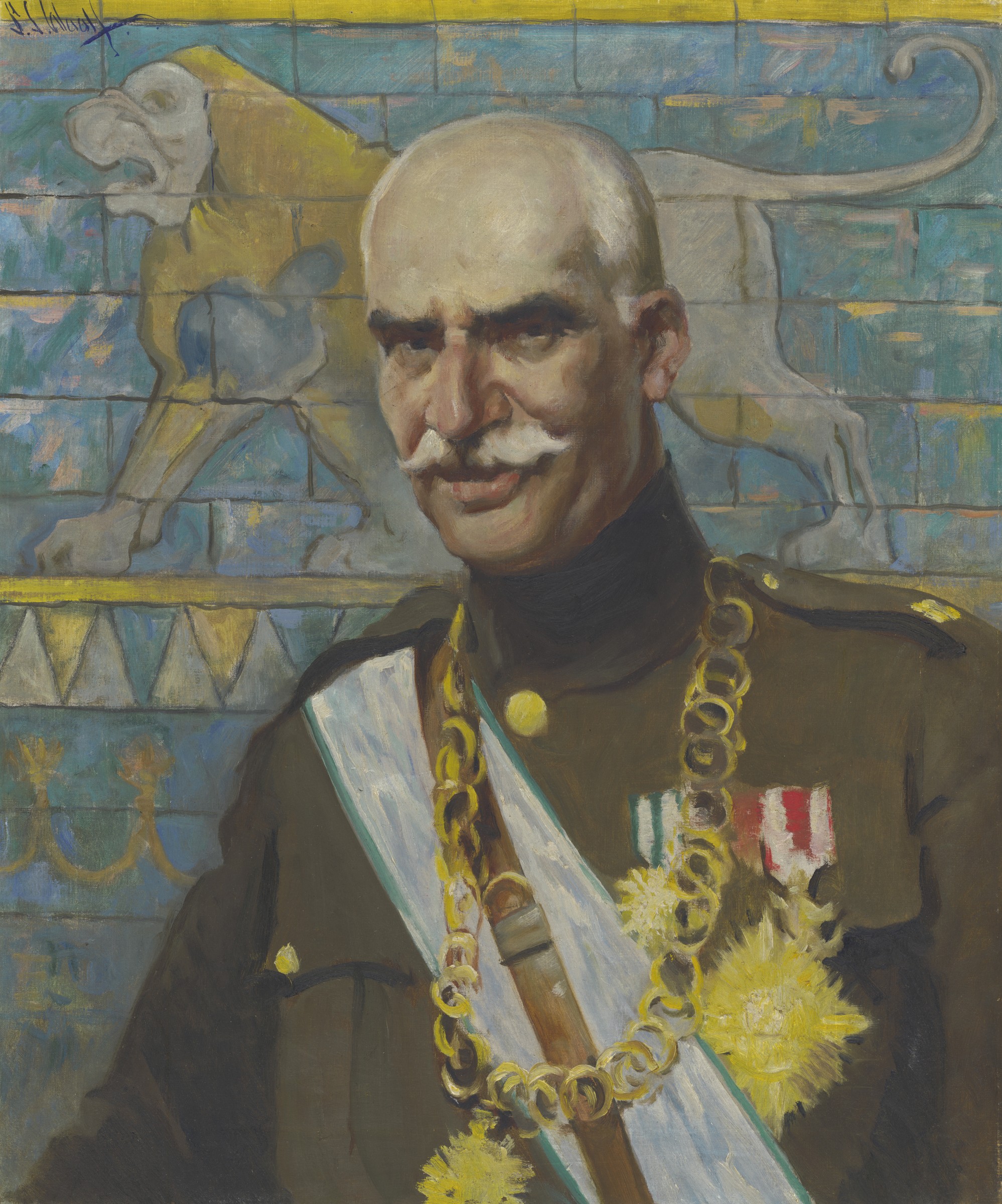 Reza Shah Pahlavi.